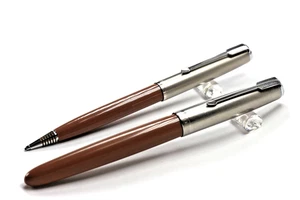 PARKER 51 COCOA 1948 DATE CODE AEROMETRIC FOUNTAIN PEN AND PENCIL - Picture 1 of 16