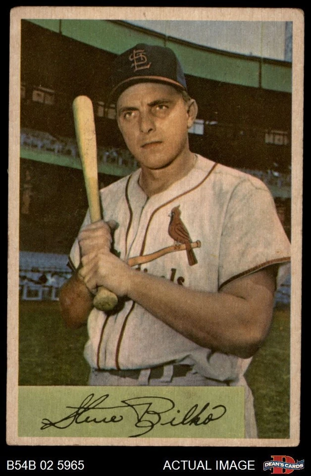 1954 Bowman #206 Steve Bilko Cardinals 2 - GOOD - Image 1 of 1