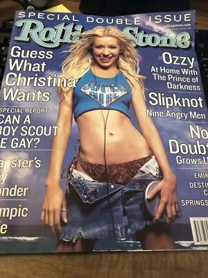 Rolling Stone Christina Aguilera Special Double Issue #844/845 JULY 2000 Ozzy - Image 1 of 4