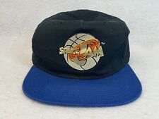 Vintage Space Jam Metallic Logo Hat Tune Squad Snapback Ball Cap Michael Jordan