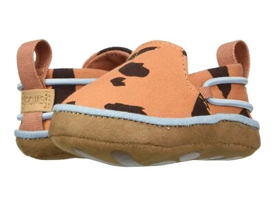 Toms Cuna Lima Suela Suave Recién Nacido Infantil Zapatos Coral Piedra Estampado Animal Nuevo Foto 1 de 4