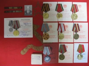 Medal For Liberation Warsaw docs WWII Medals Soviet Union USSR - Picture 1 of 17