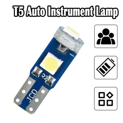 10X T5 Led Bulb Car Lights 3smd Lighting Source For car License plate Lamp Mini - Image 1 of 4