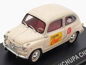 Altaya 1/43 Scale Diecast IR079 - Seat 600 "Chupa Chups" - White - Picture 1 of 4