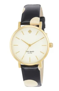 kate spade new york Womens 1YRU0173 Metro Dot Black 34mm Watch 130754 - Picture 1 of 3