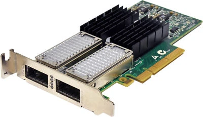 Dell 06RKNM Mellanox CX354A Dual-Port 40G PCIe x8 InfiniBand Network Adapter LP - Immagine 1 di 4