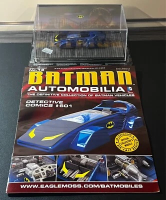 2012 Batman Automobilia #13 Mag. w/Diecast CAR Detective Comics #601 DC w/CASE! - Image 1 of 4