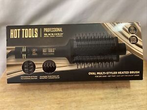 Hot Tools Professional Black Gold Multi-Styler Heated Brush - HT1095BG. S5