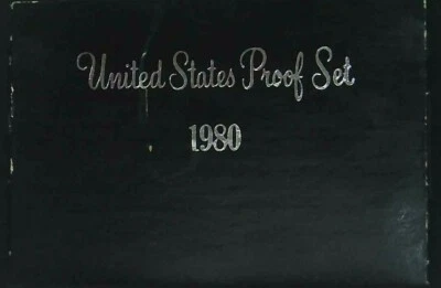 1980-S US Proof Mint Set 6 Coins CLAD 18hoh2801 - Image 1 of 4