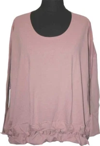 BORIS INDUSTRIES Shirt Jersey Knotensaum Gr 48 50 52 (EG) rosa langarm - Bild 1 von 1