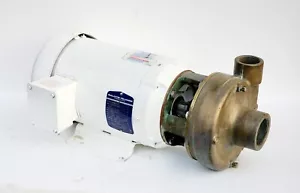BALDOR JMWDM3613T Washdown Close-Coupled Motor With Centrifugal Bronze Pump - Picture 1 of 8