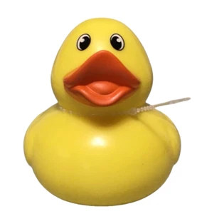 Klassisches Gummiente schwimmendes Badezeitspielzeug Ernie Duck Babywanne gelb Ente - Bild 1 von 5