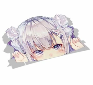 Pegatinas de vinilo de anime Emilia | Re:Zero | Peeker - Peek - Imagen 1 de 1