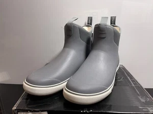 PISCIFUN Men's Deck Boots Waterproof, anti-slip, Size US 10 - Picture 1 of 11