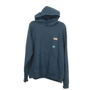 LL Bean Men's Katahdin Iron Works Sweatshirt Pullover Hooded Navy Size Large - Picture 1 of 10
