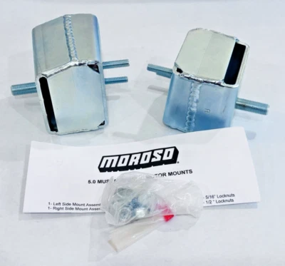Montajes de motor Moroso acero zinc para Ford Mustang selecto par de 5,0 L 62545 Foto 1 de 2