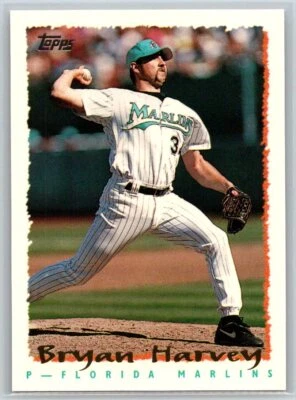 1995 Topps #311 Bryan Harvey - Image 1 of 2