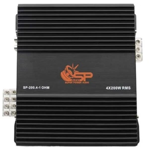 1 SP AUDIO SP-200.4 Verstärker 4 Kanäle Classe D 4 X 135 Watt Max A 2 Ohm Car - Bild 1 von 13