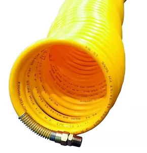 SELF STORE RECOIL 1/"2 30 metre AIR HOSE TUBE INDUSTRIAL RETRACTABLE NYLON COIL - Bild 1 von 8