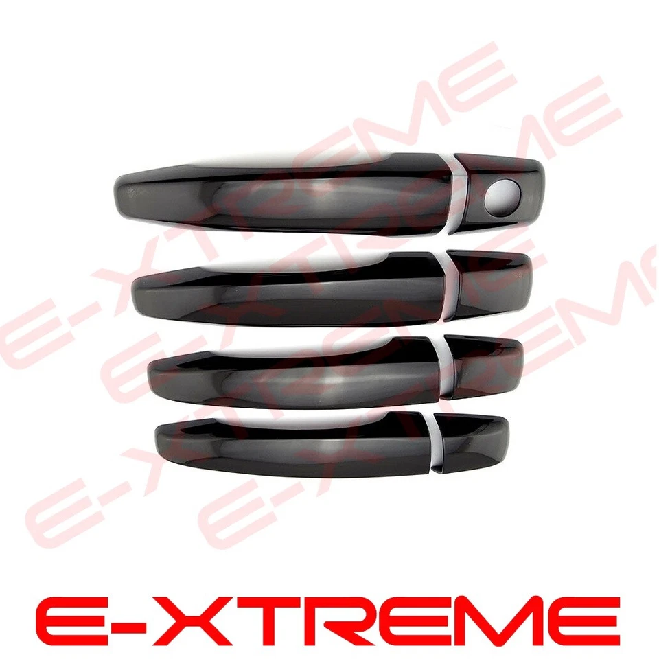 FIT 2005 06 07 CADILLAC SRX / STS manija de puerta cubierta negra brillante palo sobre Foto 1 de 1