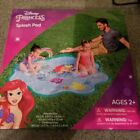 Disney Princess The Little Mermaid Splash Pad Pool Sprinkler 64in X 57in Ages 2+