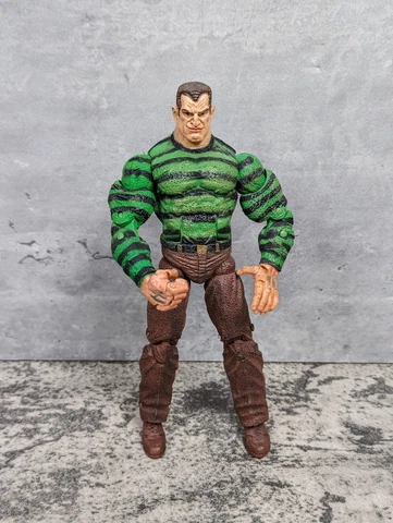 ToyBiz Marvel Legends SANDMAN Spider-Man Classics 7” 2004 Loose Action Figure Cover