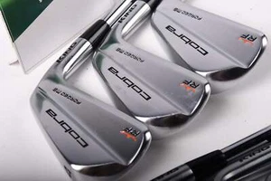 Cobra RF Forged MB Satin Irons / 4-PW / Regular Flex KBS $-Taper Lite 95 Shafts - Picture 1 of 7
