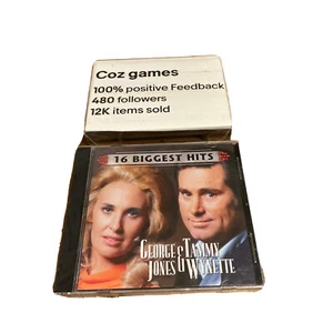 GEORGE JONES & TAMMY WYNETTE 26 GREATEST HITS CD Sony 1999 Brand New & Sealed - Picture 1 of 11