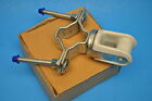 Pipe Support Hanger Clamp On Electrical Porcelain Insulator, Fits 1-1/4"-3" Pipe
