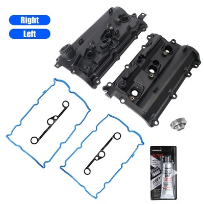 Engine Valve Covers & Gaskets (LH & RH Side) for Infiniti G37 09-20 Nissan 370Z - Image 1 of 4