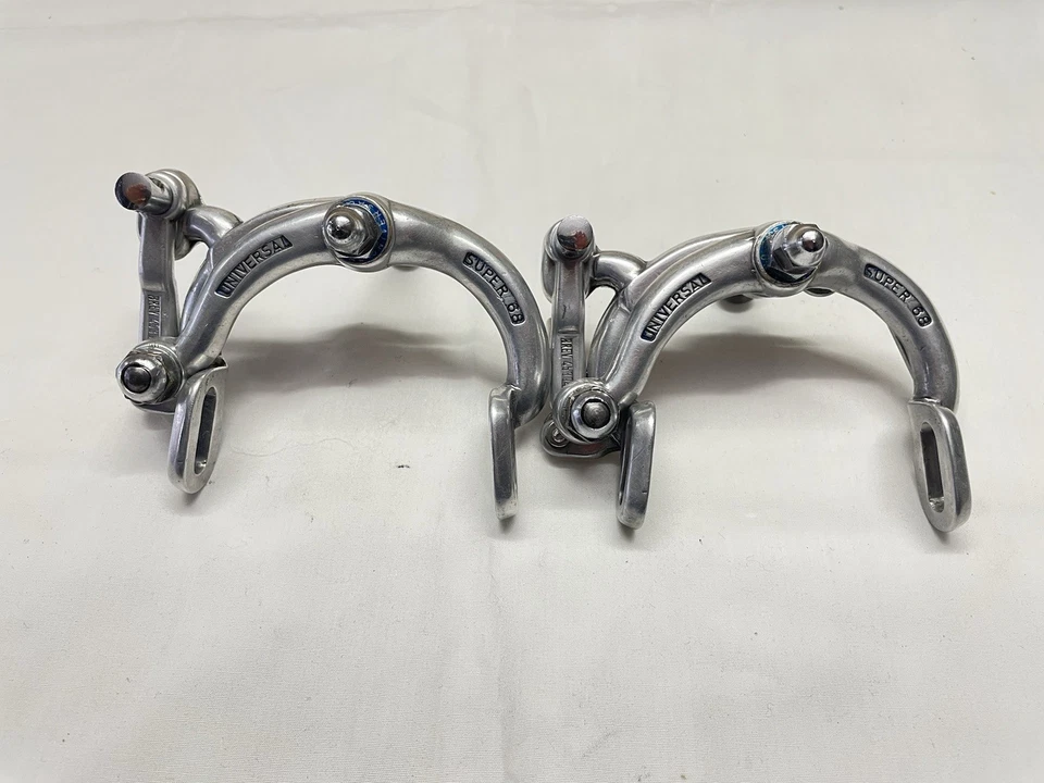 Pinze Freno UNIVERSAL Super 68 Brev. 453949 Vintage Eroica Brake - Immagine 1 di 4