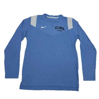 Villanova Wildcats Shirt Men's M Light Blue Nike Long Sleeve Crew Neck Soccer - Image 1 of 4