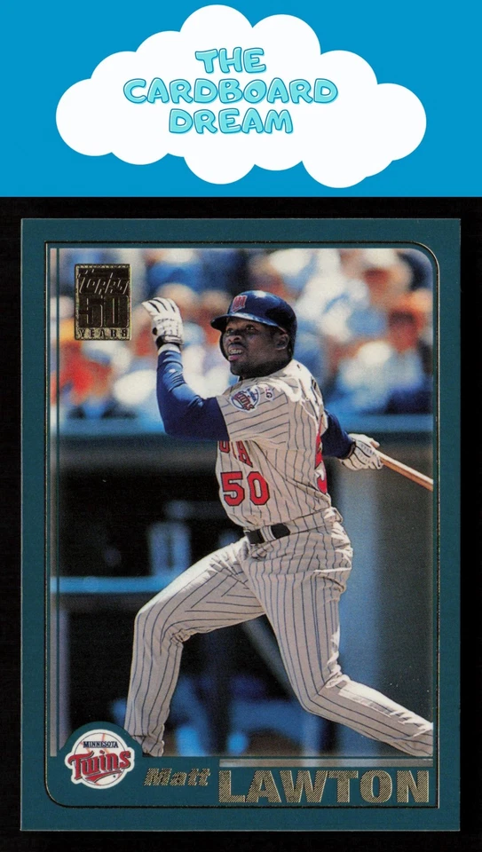 Matt Lawton 2001 Topps #213 Minnesota Twins Baseball Card - Image 1 of 2