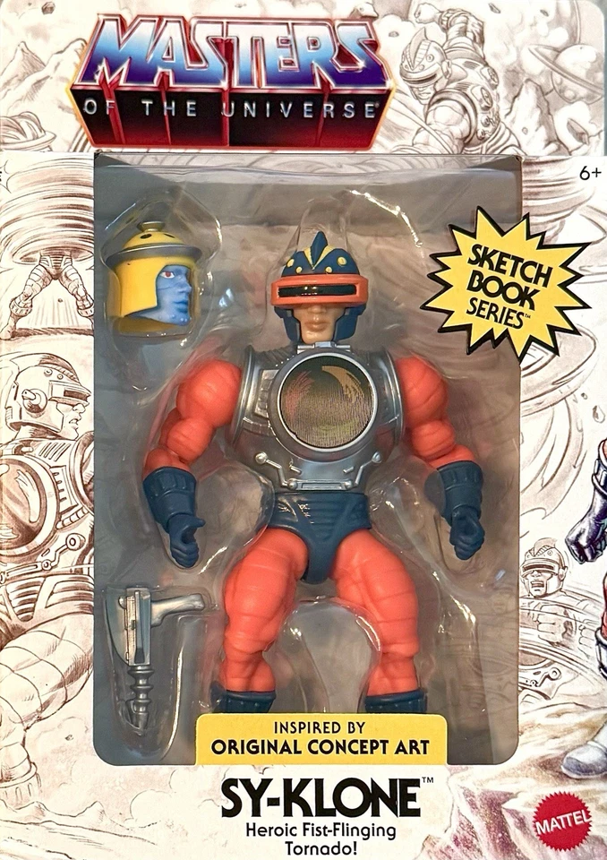 Masters of the Universe Origins Sketchbook Series Concept Sy-Klone MATTEL 2025