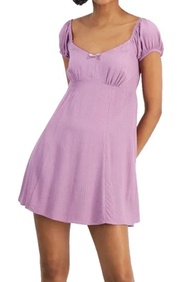 Vestido Autoestima Juniors XL Valeriana Texturizado Espalda Calada Cintura Imperio Nuevo con Etiquetas Foto 1 de 4