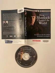 How Sherlock Changed the World -(EX.-LIBRARY) DVD /Cover Art Only (NO CASE) - Picture 1 of 5