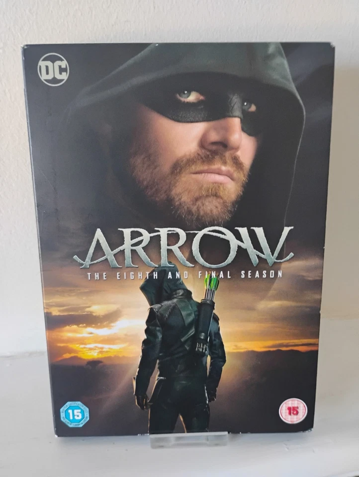 Arrow: The Eighth and Final Season DVD (2020) Stephen Amell, CLEAN DISCS  - Image 1 of 2