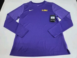 Neu mit Etikett Under Armour Damen Langarm Pullover LSU Tigers Fußballshirt M #7985 - Bild 1 von 11