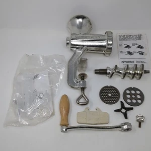 PORKERT MEAT MINCER 8 Deluxe Set Mountable Sausage Maker Grinder - Picture 1 of 7