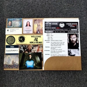 Thor Files S.H.I.E.L.D. Props Movie Mjolnir Paper Props Replica - Picture 1 of 9