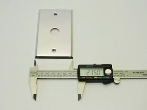 .6875” 5/8 Hole One Gang Weatherproof Box Cover for Doorbell Buzzer Application - Picture 1 of 6