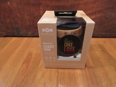 РЕДКАЯ, НОВАЯ! Мини-динамик Bluetooth ONE LOVE PROMOTIONAL Bob House Of Marley Chant - Изображение 1 из 4