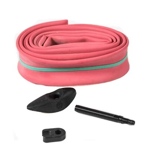 Silca 700x24-30mm 42mm Valve Latex Inner Tube + 70mm RVC Extender & Speedshield - Picture 1 of 3