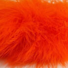 Orange Turkey Blood Quill Marabou Feathers FIY Crafts Fly Fish 50 Pc 4-4 1/2" 