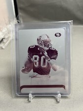2017 Panini Certified Cuts Printing Plate - Magenta Jerry Rice (#'d 1/1)