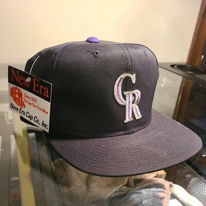 Vintage New Era Pro Model Colorado Rockies Snapback NWT - Picture 1 of 7