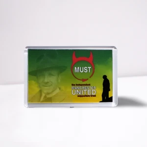 Manchester United Sir Matt Busby Fridge Magnet - Picture 1 of 1
