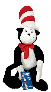 Cat In the Hat Plush Toy 1995 Macy's Premium X Large 30" ~ With Book ~ Vintage - Picture 1 of 6