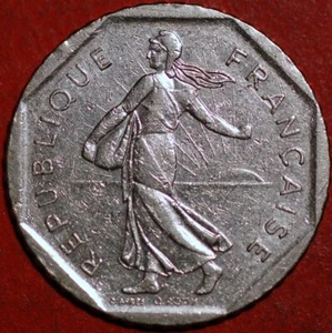 France 2 Francs 1980 KM# 942.1 - Picture 1 of 2