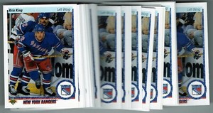 100 count KRIS KING #440 1990/91 UD Upper Deck HI# RANGERS ROOKIE CARDS!